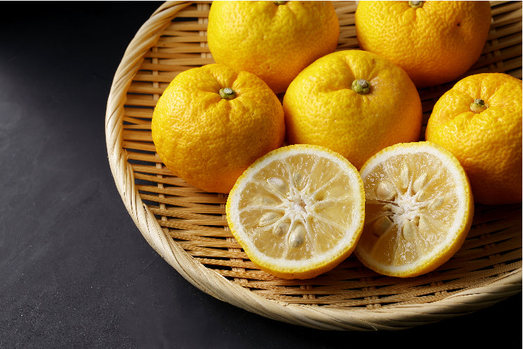 Yuzu Citrus, varieties, production, seasonality